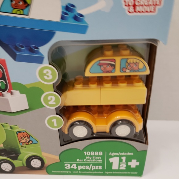 New Lego Duplo 10886 My First Car Creations Airplane Truck 1.5 Baby Toddler Toy - Picture 5 of 8